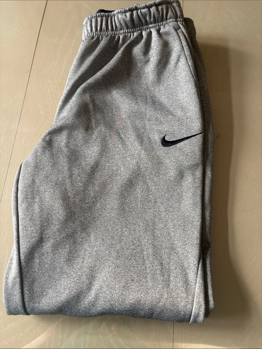 Nike Gray Men's Dri-FIT Jogger Sweatpants Large
